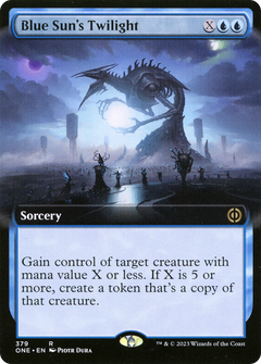 Blue Sun's Twilight (Extended Art) [Phyrexia: All Will Be One]-1