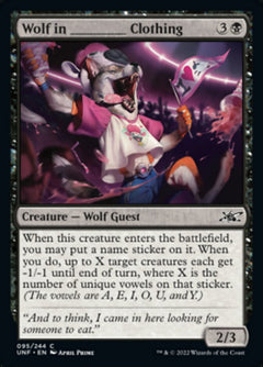 Wolf in _____ Clothing [Unfinity]-1