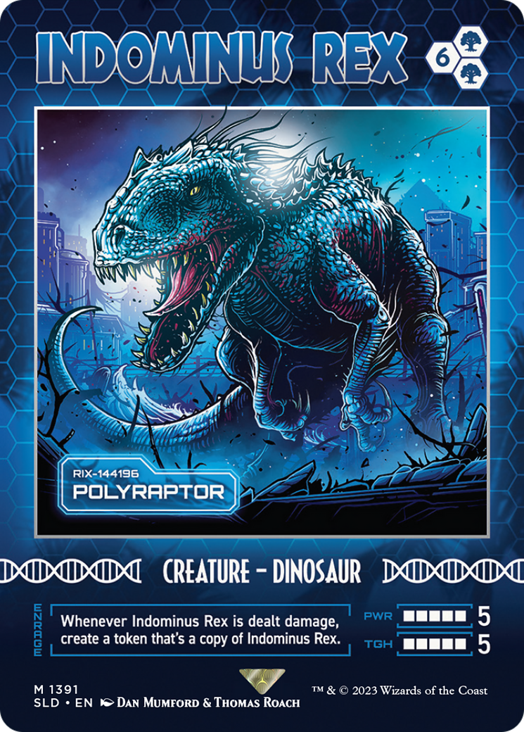 Indominus Rex - Polyraptor [Secret Lair Drop Series]-1