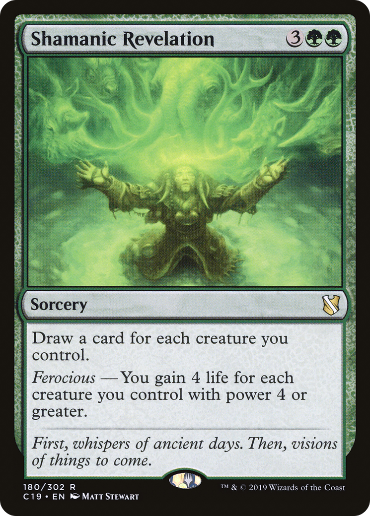 Shamanic Revelation [Commander 2019]-1