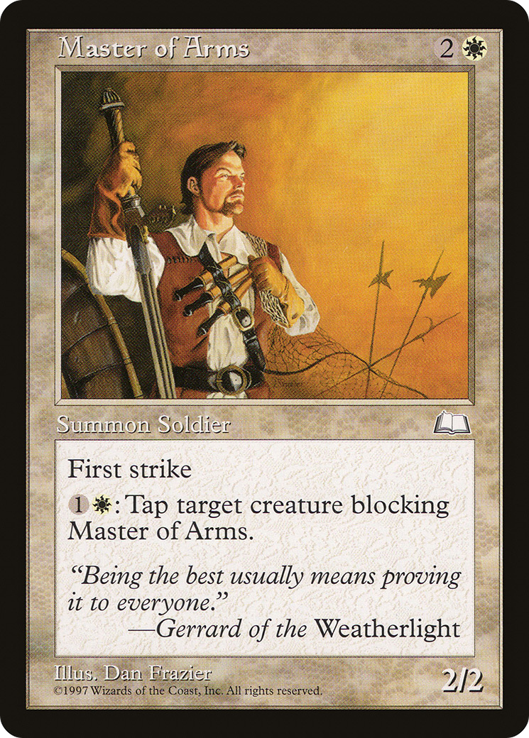 Master of Arms [Weatherlight]-1