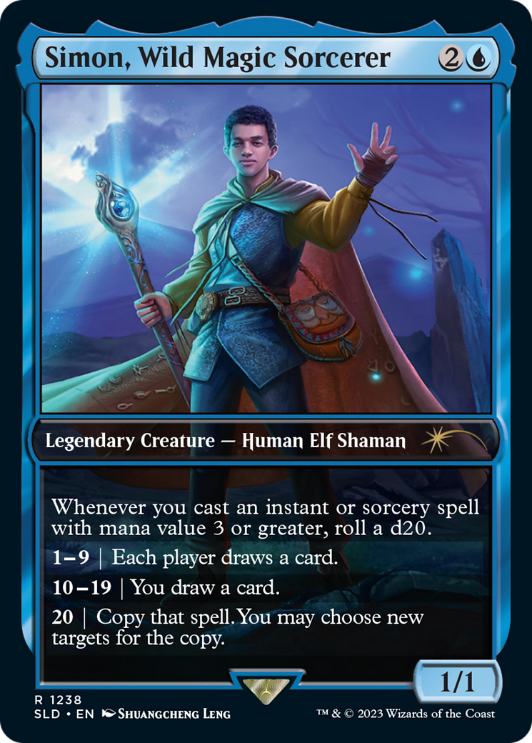Simon, Wild Magic Sorcerer [Secret Lair Drop Series]-1