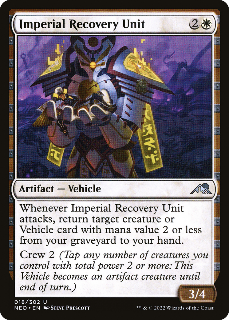 Imperial Recovery Unit (NEO-018) - Kamigawa: Neon Dynasty-1