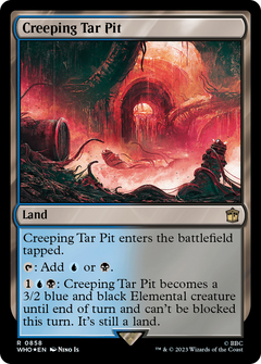 Creeping Tar Pit (Surge Foil) [Doctor Who]-1
