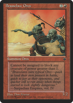Brassclaw Orcs (Dan Frazier) [Fallen Empires]-1