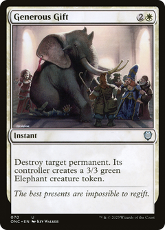 Generous Gift [Phyrexia: All Will Be One Commander]-1