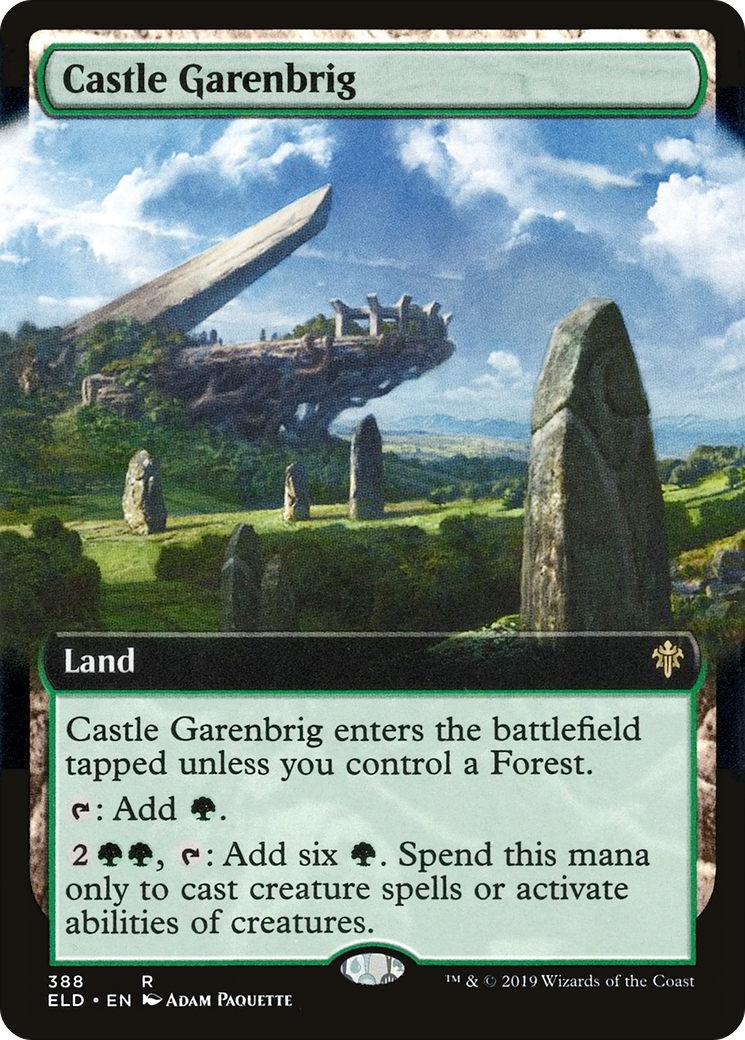 Castle Garenbrig (Extended Art) [Throne of Eldraine]-1