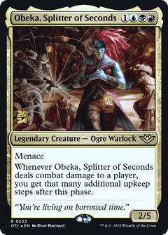 Obeka, Splitter of Seconds [Outlaws of Thunder Junction Prerelease Promos]-1