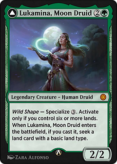 Lukamina, Moon Druid (HBG-017) - Alchemy Horizons: Baldur's Gate-1