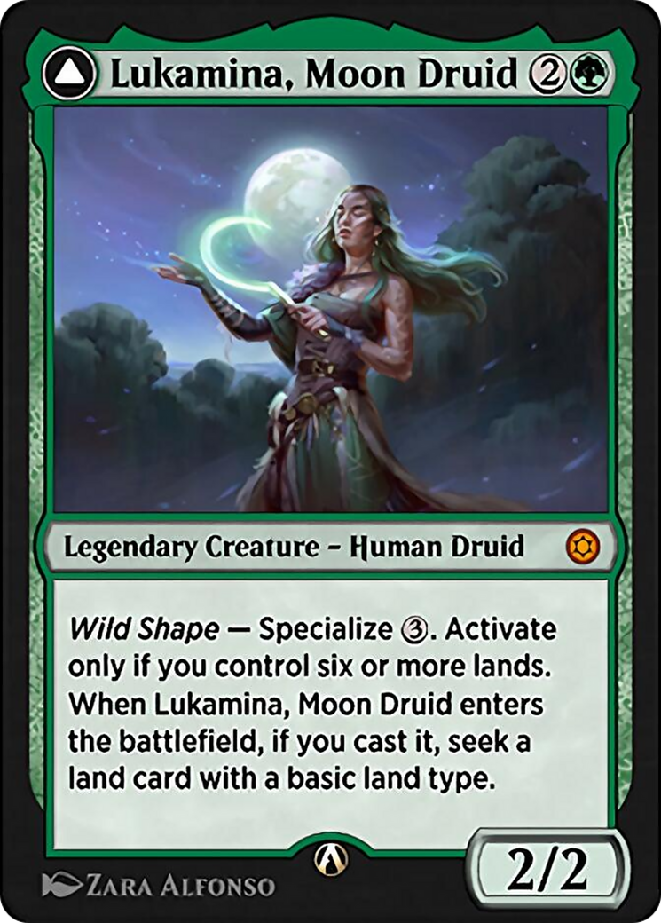Lukamina, Moon Druid (HBG-017) - Alchemy Horizons: Baldur's Gate-1