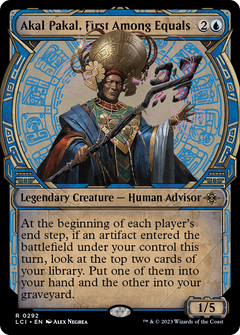 Akal Pakal, First Among Equals (Showcase) [The Lost Caverns of Ixalan]-1