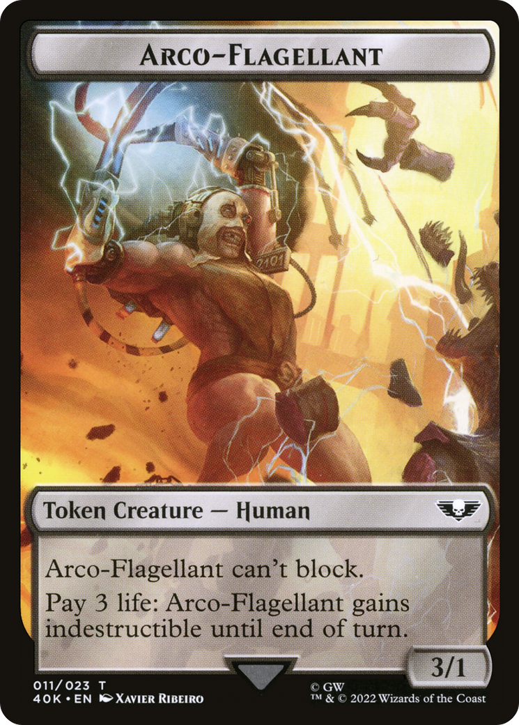Arco-Flagellant (T40K-011) - Warhammer 40,000 Tokens-1