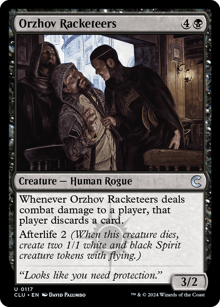 Orzhov Racketeers [Ravnica: Clue Edition]-1