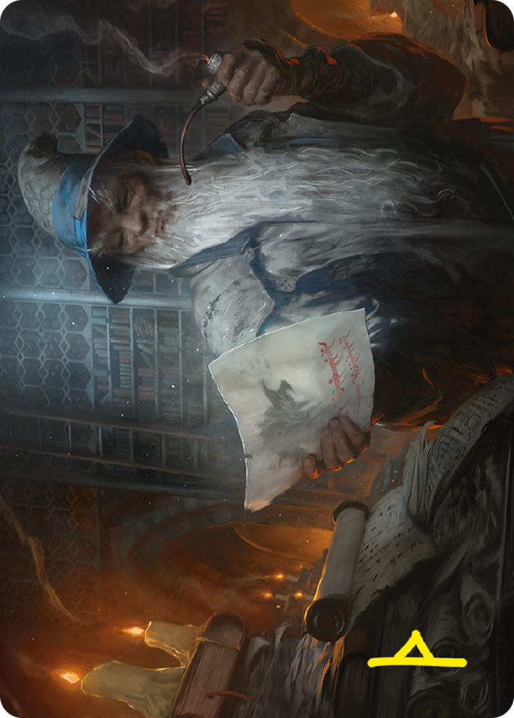 Learn from the Past // Learn from the Past (ALTR-070) - Tales of Middle-earth Art Series (Borderless) Foil-3