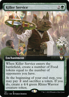 Killer Service (Extended Art) [Streets of New Capenna Commander]-1