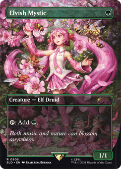 Elvish Mystic (0805) (SLD-805) - Secret Lair Drop Foil-1