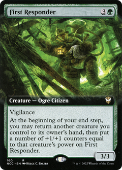 First Responder (Extended Art) [Streets of New Capenna Commander]-1