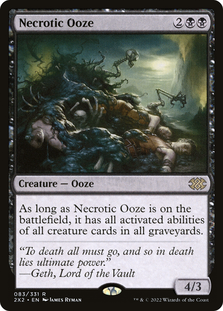Necrotic Ooze [Double Masters 2022]-1