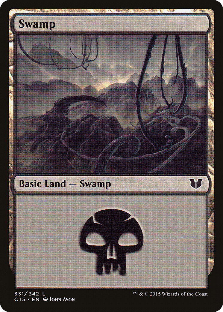 Swamp (331) [Commander 2015]-1