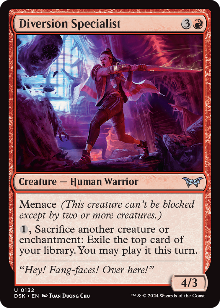 Diversion Specialist [Duskmourn: House of Horror]-1