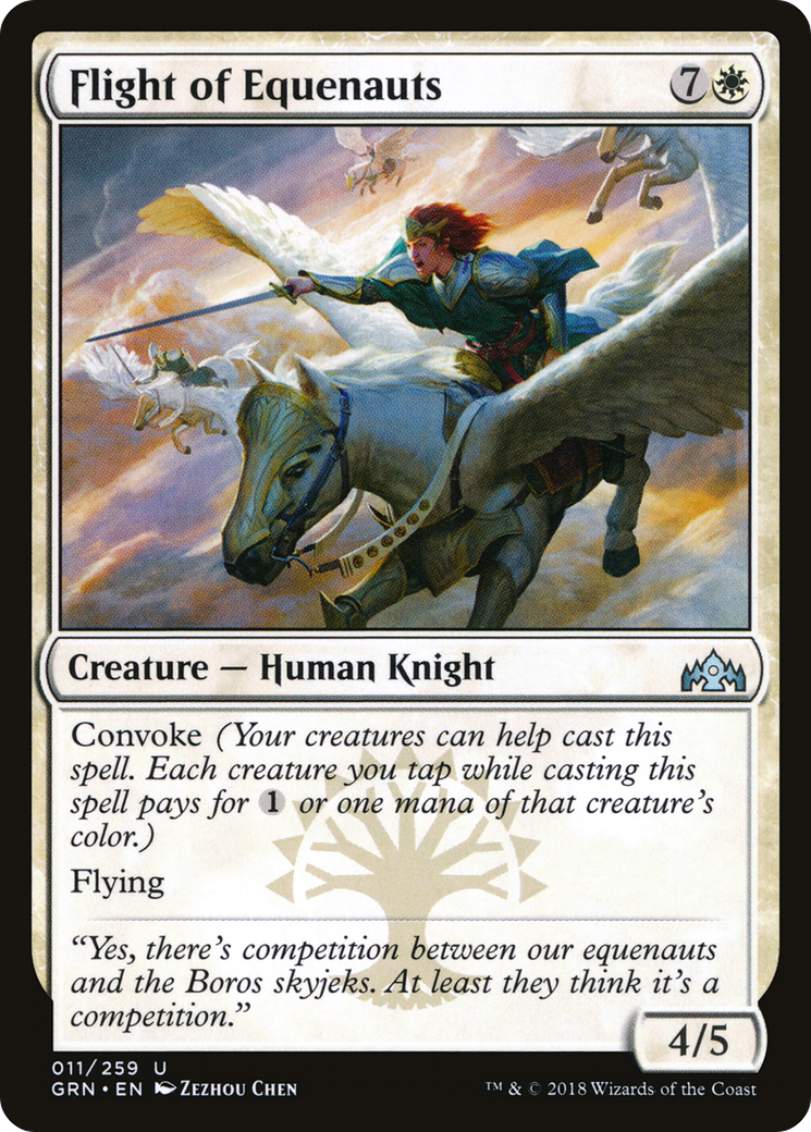 Flight of Equenauts [Guilds of Ravnica]-1