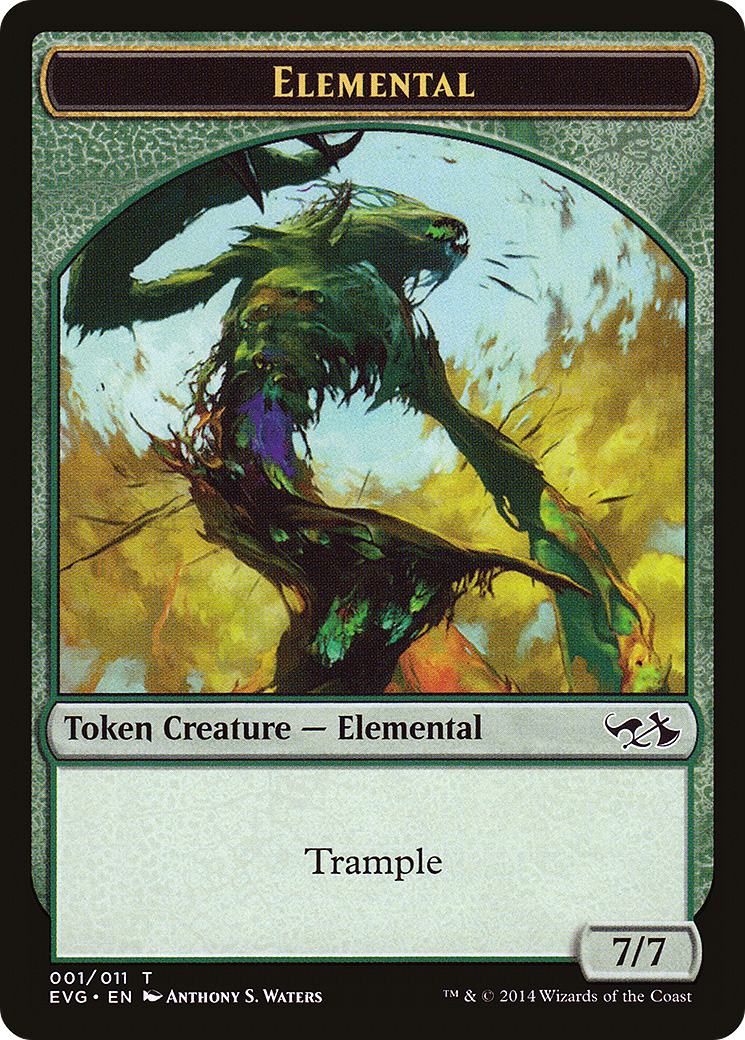 Elemental Token (Elves vs. Goblins) [Duel Decks Anthology Tokens]-1
