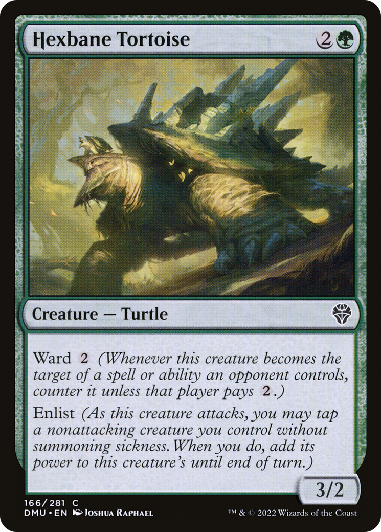 Hexbane Tortoise [Dominaria United]-1