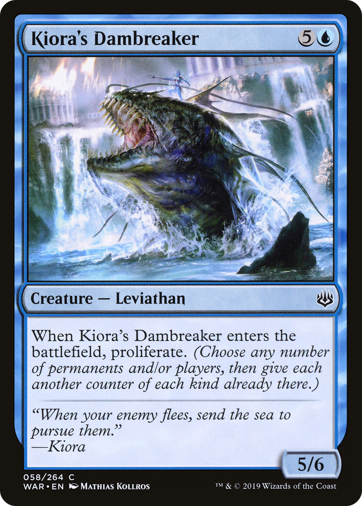 Kiora's Dambreaker [War of the Spark]-1