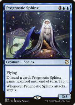 Prognostic Sphinx [Dungeons & Dragons: Adventures in the Forgotten Realms Commander]-1