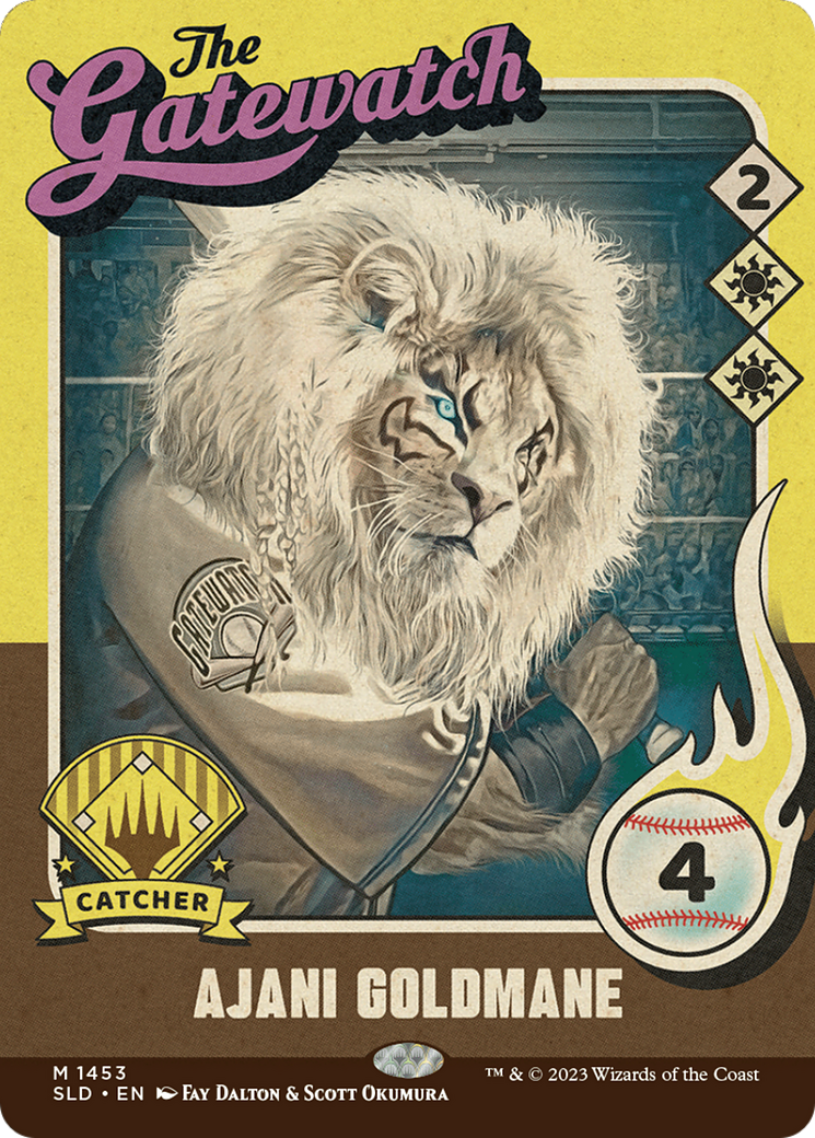 Ajani Goldmane [Secret Lair Drop Series]-3