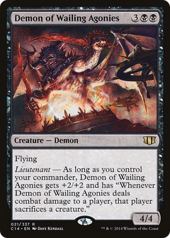 Demon of Wailing Agonies [Commander 2014]-1