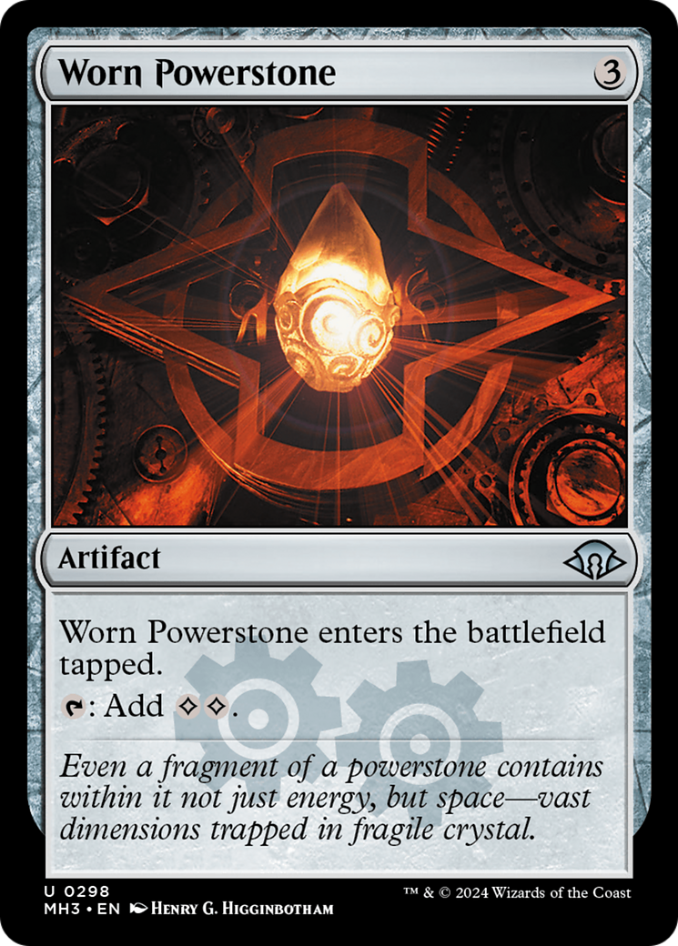Worn Powerstone (MH3-298) - Modern Horizons 3-1