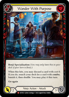 Wander With Purpose [OUT053] (Outsiders)  Rainbow Foil-1