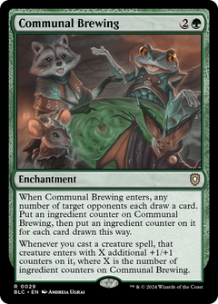Communal Brewing [Bloomburrow Commander]-1
