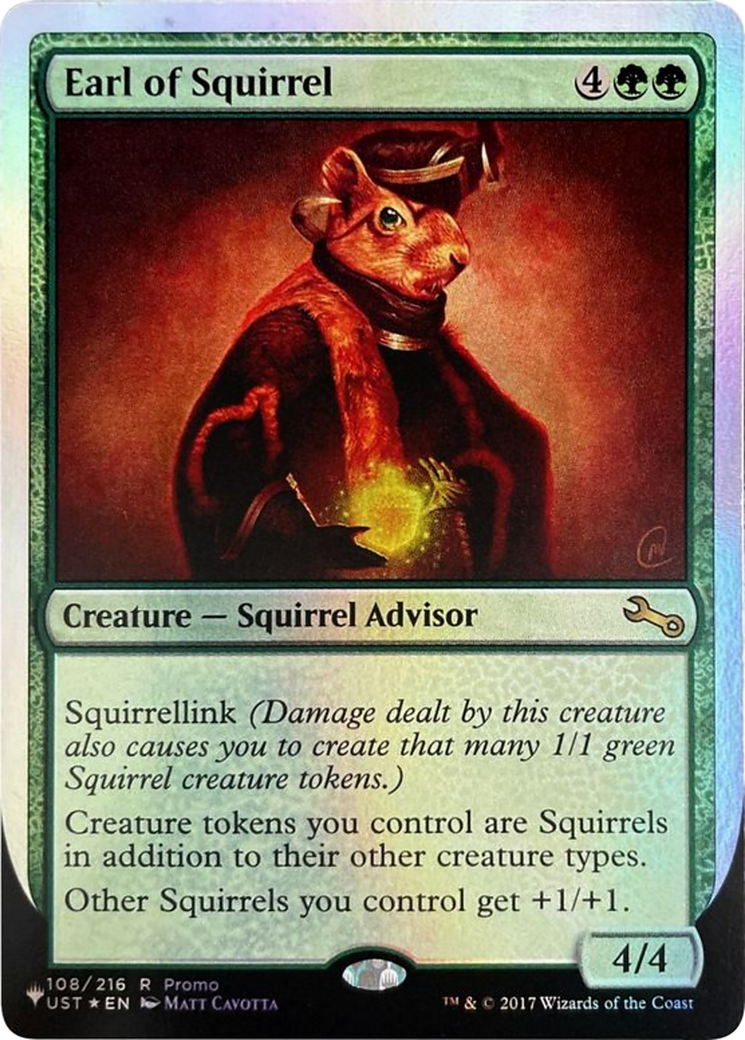Earl of Squirrel (Unfinity Foil Edition) [The List]-1