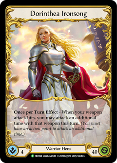 Dorinthea Ironsong [HER024] (Promo)  1st Edition Rainbow Foil-1