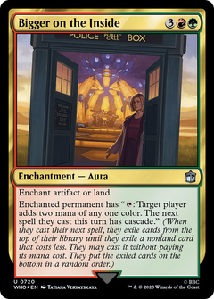 Bigger on the Inside (Surge Foil) [Doctor Who]-1