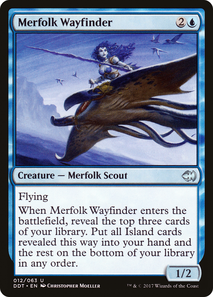 Merfolk Wayfinder [Duel Decks: Merfolk vs. Goblins]-1