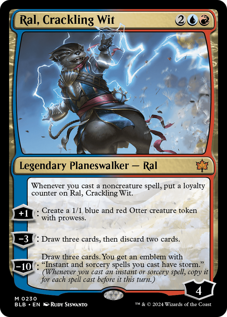 Ral, Crackling Wit [Bloomburrow]-1