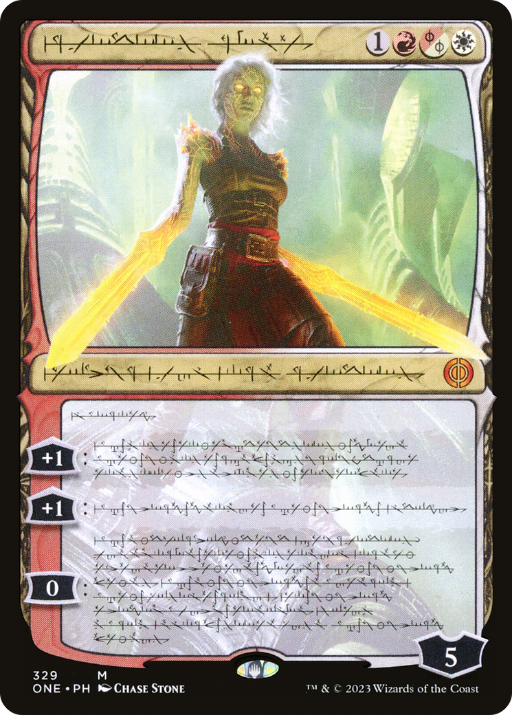 Nahiri, the Unforgiving (Phyrexian) [Phyrexia: All Will Be One]-1