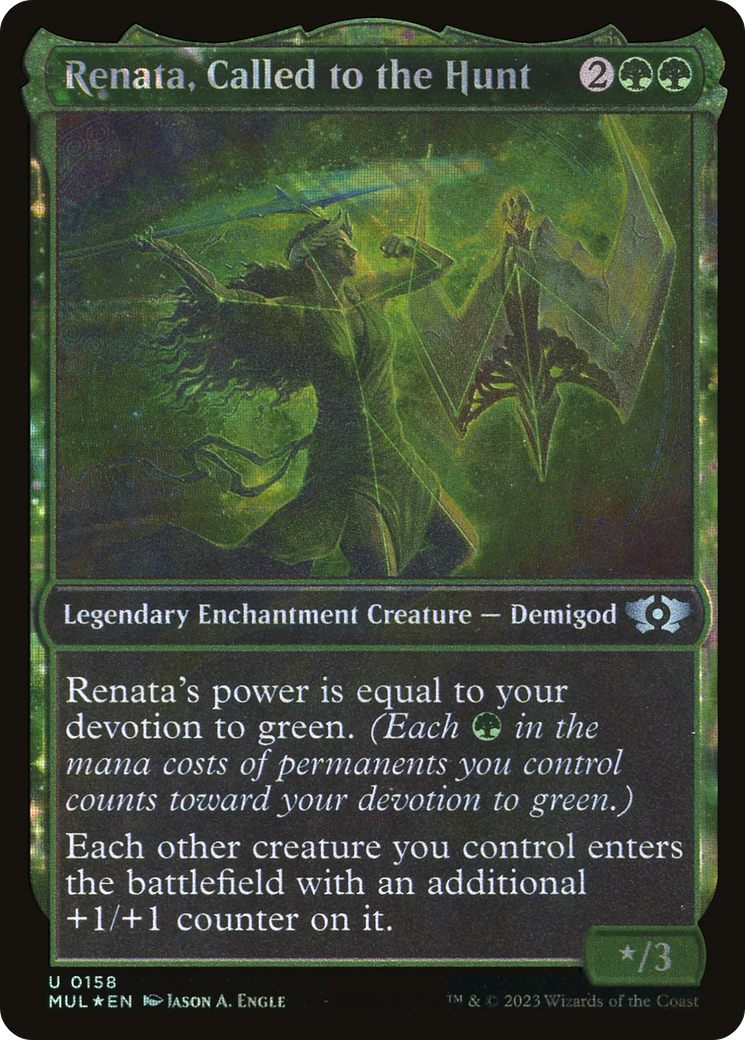 Renata, Called to the Hunt (Halo Foil) [Multiverse Legends]-1