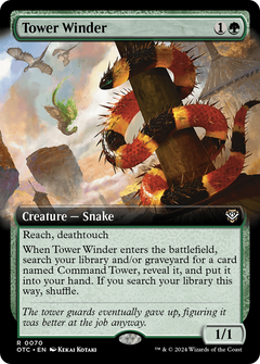 Tower Winder (Extended Art) [Outlaws of Thunder Junction Commander]-1