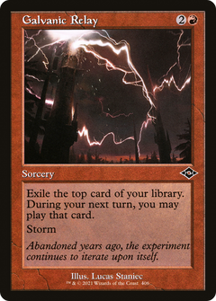 Galvanic Relay (Retro Frame) (MH2-406) - Modern Horizons 2 Etched Foil-1