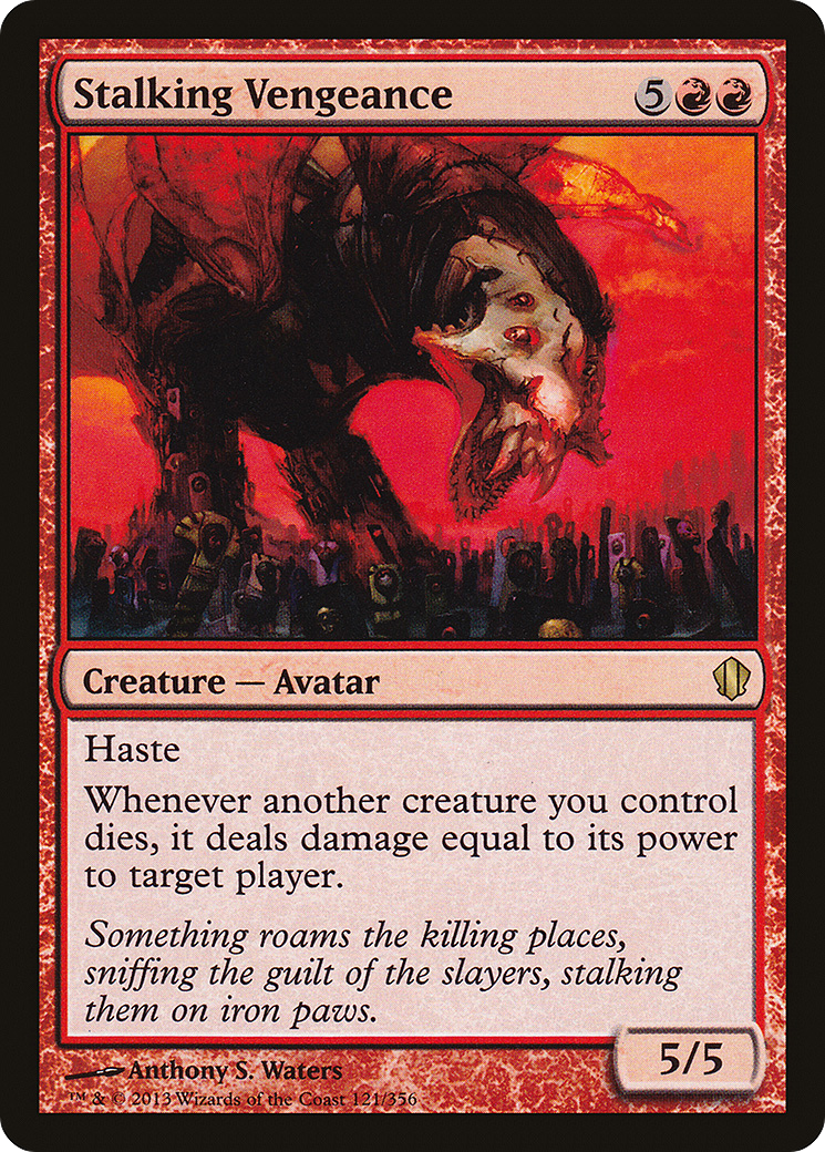 Stalking Vengeance [Commander 2013]-1