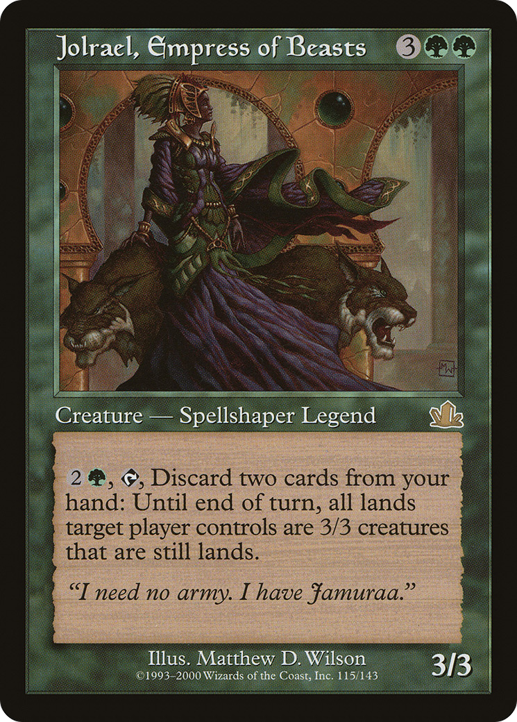 Jolrael, Empress of Beasts [Prophecy]-1