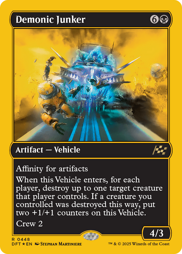 Demonic Junker (First-Place Foil) [Aetherdrift]-1