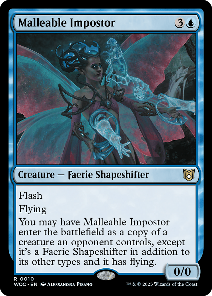 Malleable Impostor [Wilds of Eldraine Commander]-1