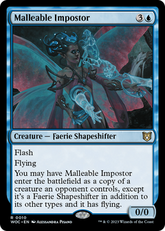 Malleable Impostor [Wilds of Eldraine Commander]-1