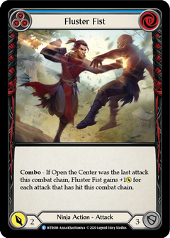 Fluster Fist (Blue) [U-WTR088] (Welcome to Rathe Unlimited)  Unlimited Rainbow Foil-2