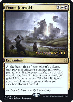 Doom Foretold [Throne of Eldraine Prerelease Promos]-1